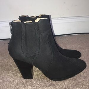 Black booties
